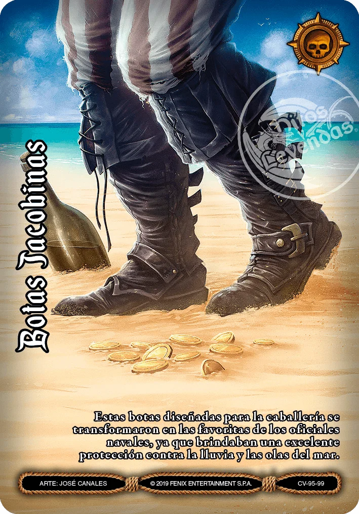 Botas Jacobinas 「calavera-095」 (ES)