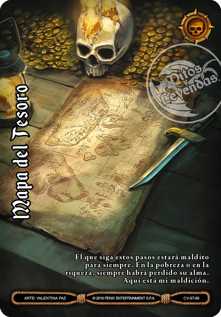 Mapa del Tesoro 「calavera-097」 (ES)