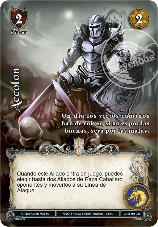 Accolon 「camelot-191」 (ES)