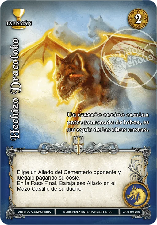 Hechizo Dracolobo 「camelot-195」 (ES)