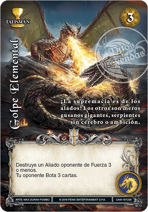 Golpe Elemental 「camelot-197」 (ES)