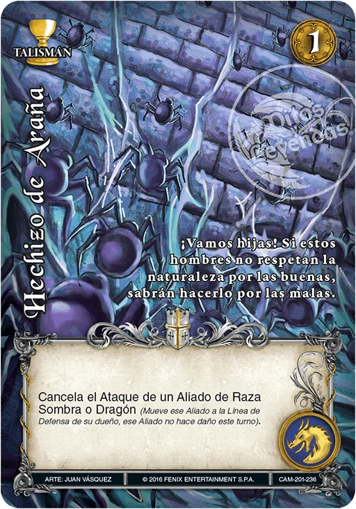 Hechizo de Araña 「camelot-201」 (ES)