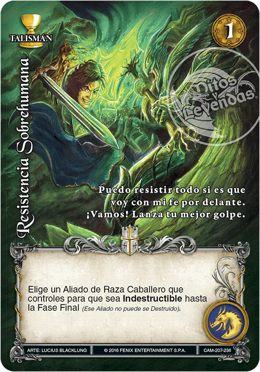 Resistencia Sobrehumana 「camelot-207」 (ES)