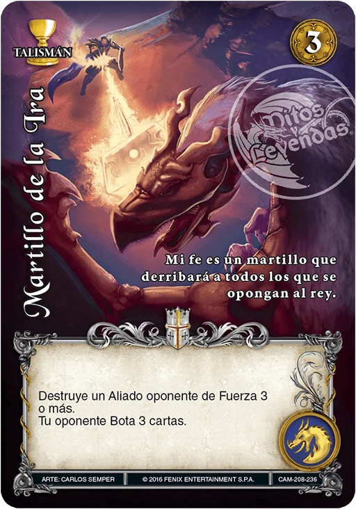 Martillo de la Ira 「camelot-208」 (ES)