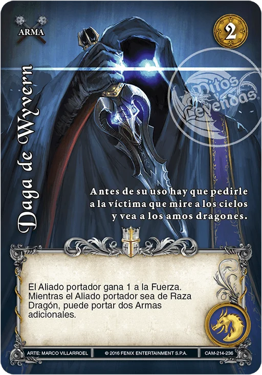 Daga de Wyvern 「camelot-214」 (ES)