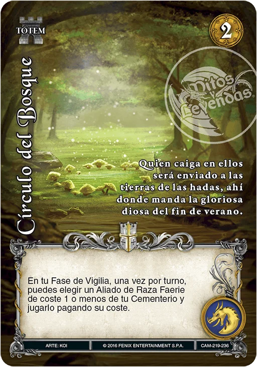 Círculo del Bosque 「camelot-219」「ES」