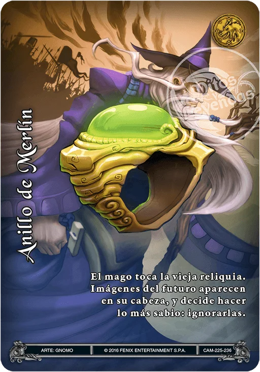 Anillo de Merlín 「camelot-225」 (ES)