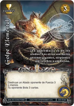 Golpe Elemental 「CAM-197」「ES」