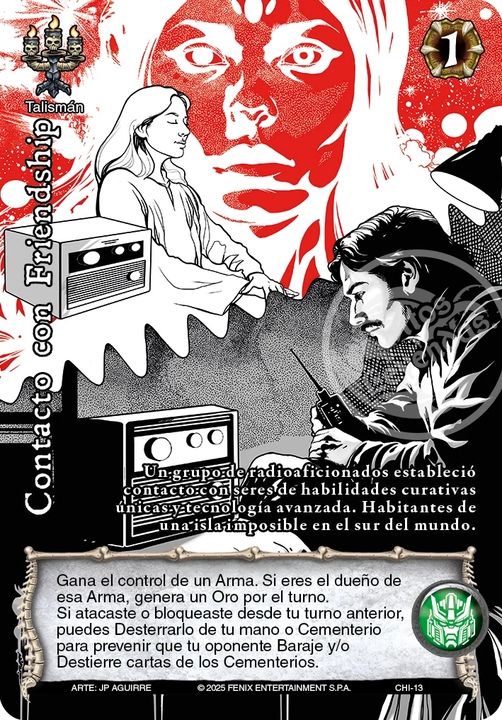 Contacto con Friendship 「chile-oculto-050」「ES」