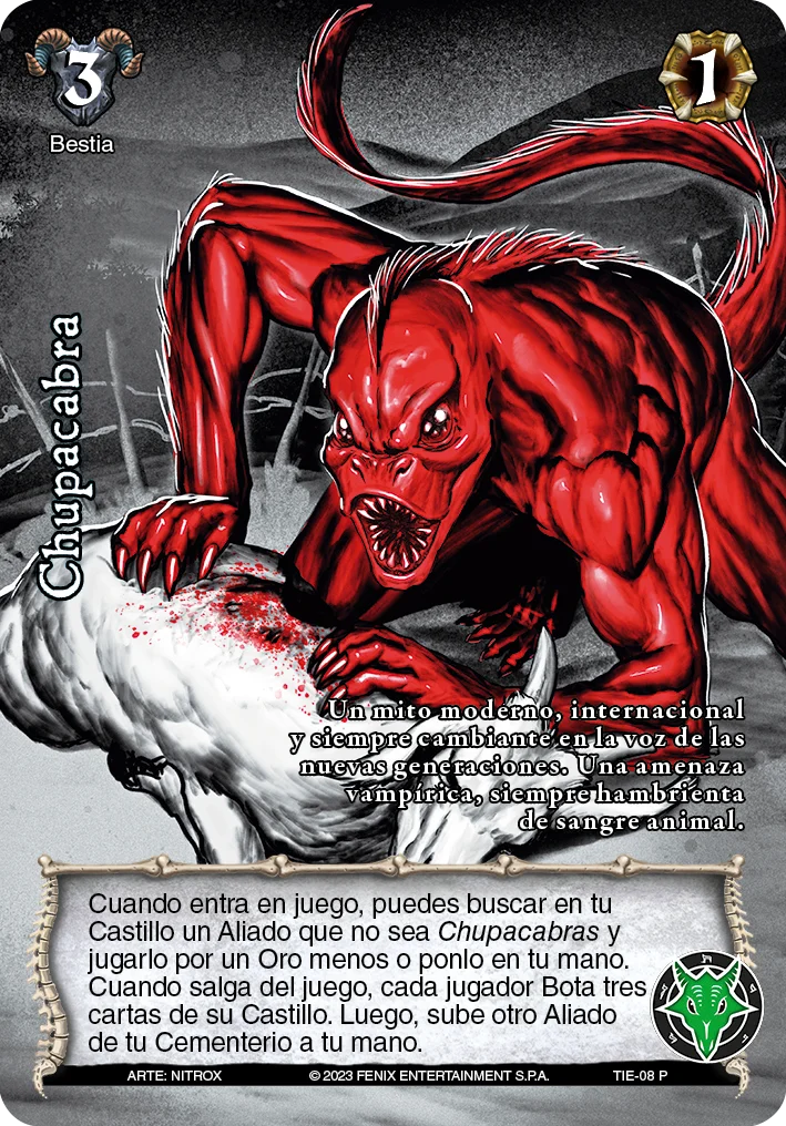 Chupacabra 「chile_oscuro-008」「ES」