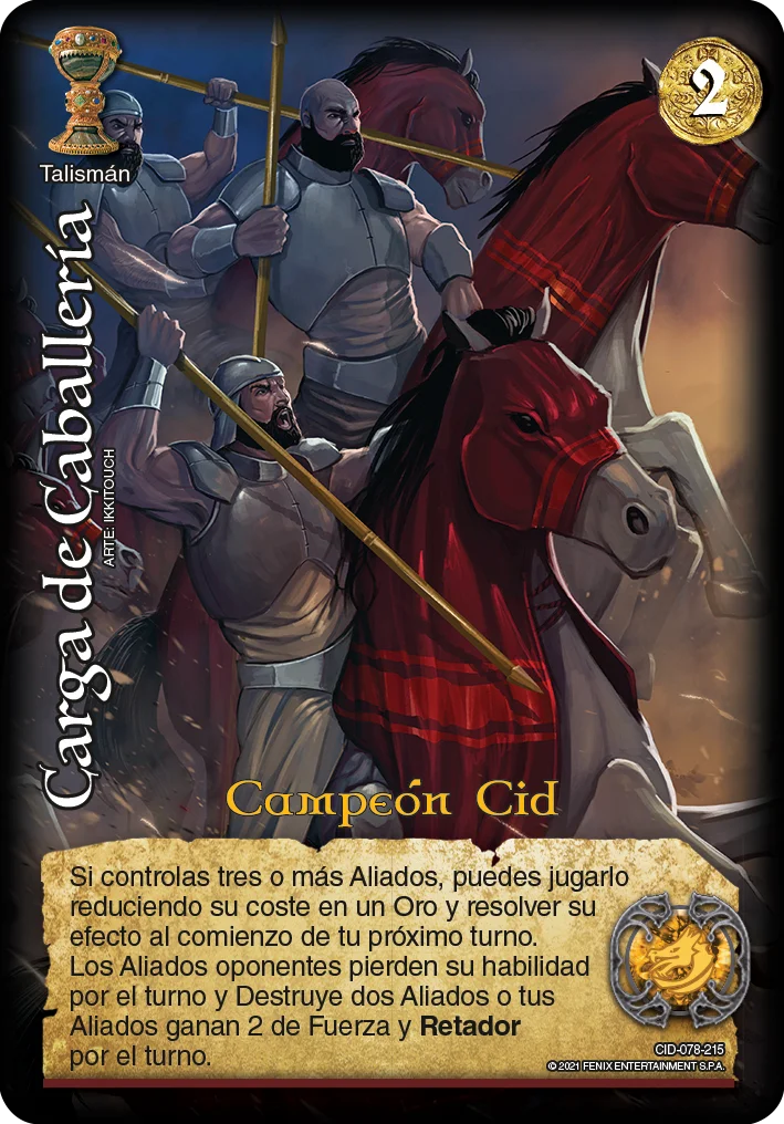 Carga de Caballería 「cid-299」 (ES)