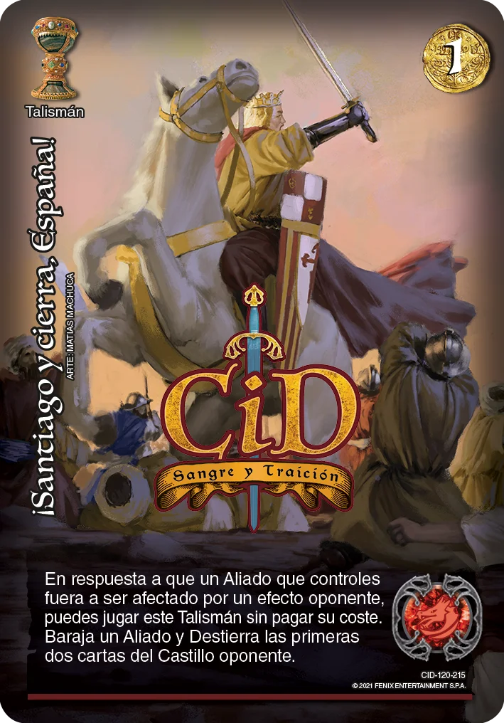 ¡Santiago y cierra, España! 「cid-307」 (ES)