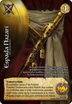 Espada Nazarí #083 · Mitos y Leyendas