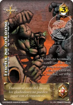 Lucha de Golems #031 · Mitos y Leyendas