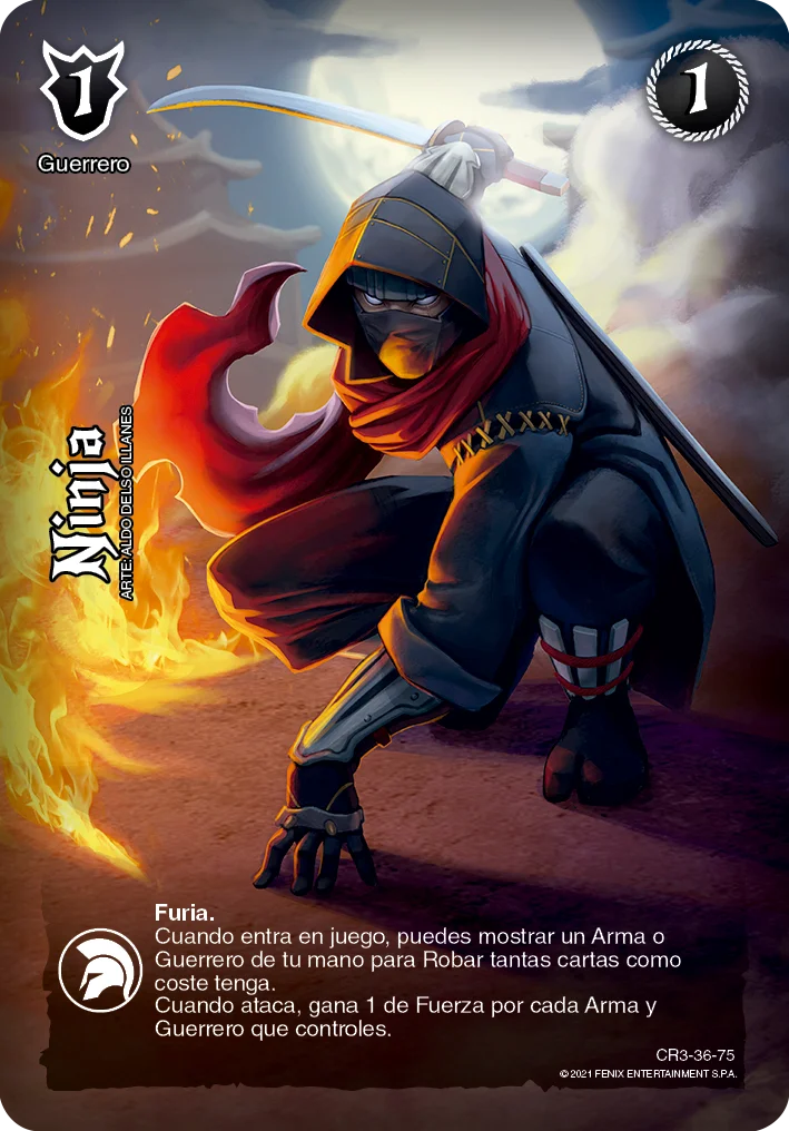 Ninja 「coleccion_racial_2022-036」 (ES)