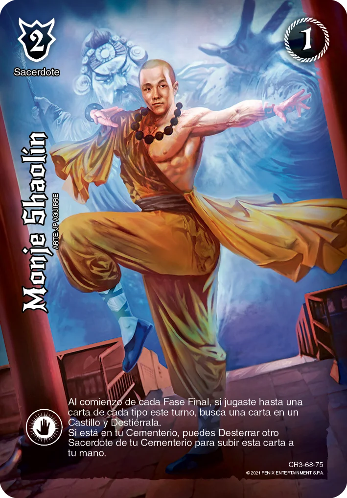 Monje Shaolín 「coleccion_racial_2022-068」 (ES)