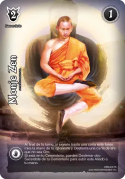 Monje Zen 「CR3-067」「ES」