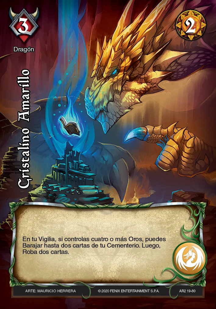 Cristalino Amarillo 「conjuros-039」 (ES)