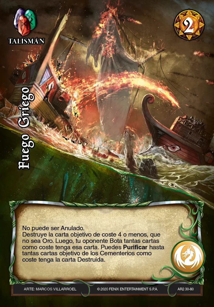 Fuego Griego 「conjuros-050」 (ES)