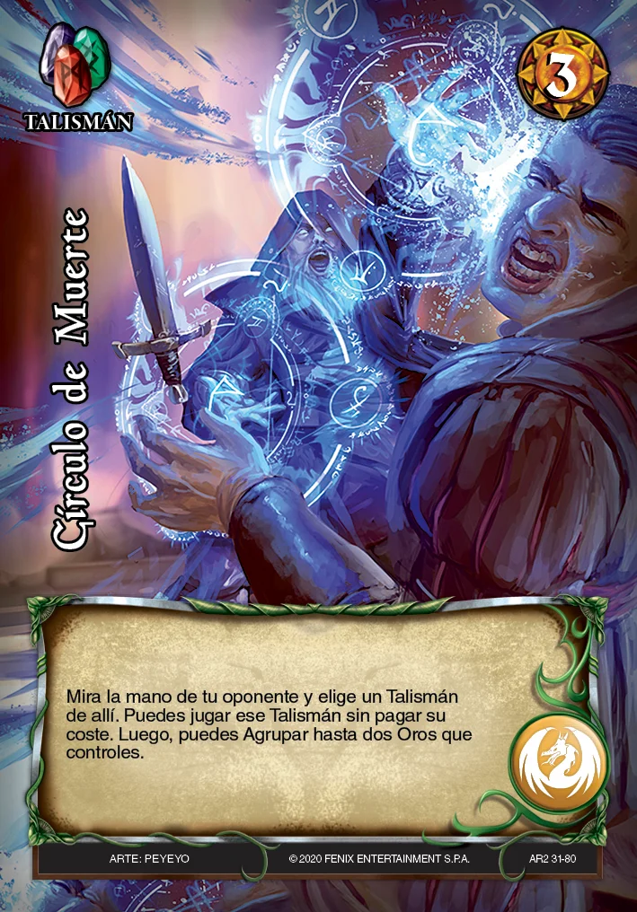 Círculo de Muerte 「conjuros-051」 (ES)