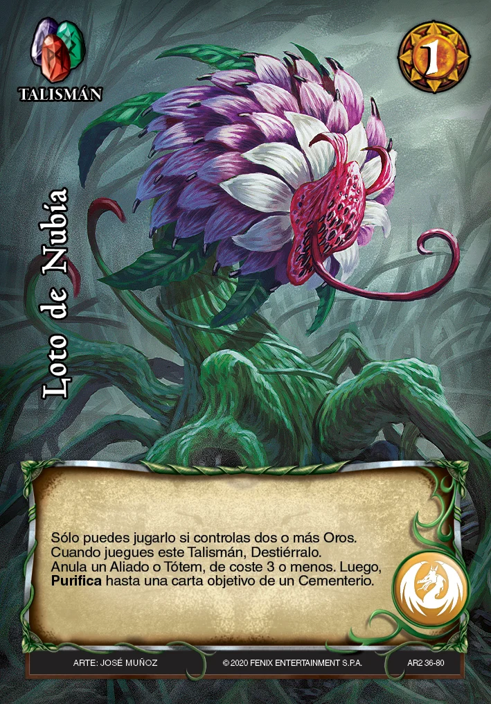 Loto de Nubia 「conjuros-056」 (ES)