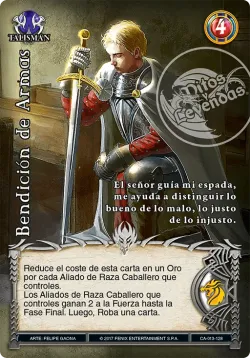 Bendición de Armas #013 · Mitos y Leyendas
