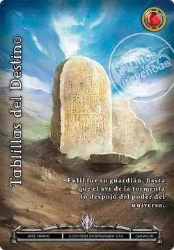 Tablillas del Destino 「CA-138」「ES」