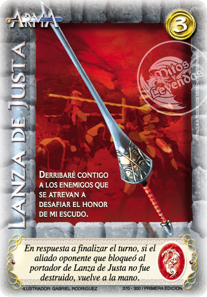 Lanza de Justa 「CRZ-034」「ES」