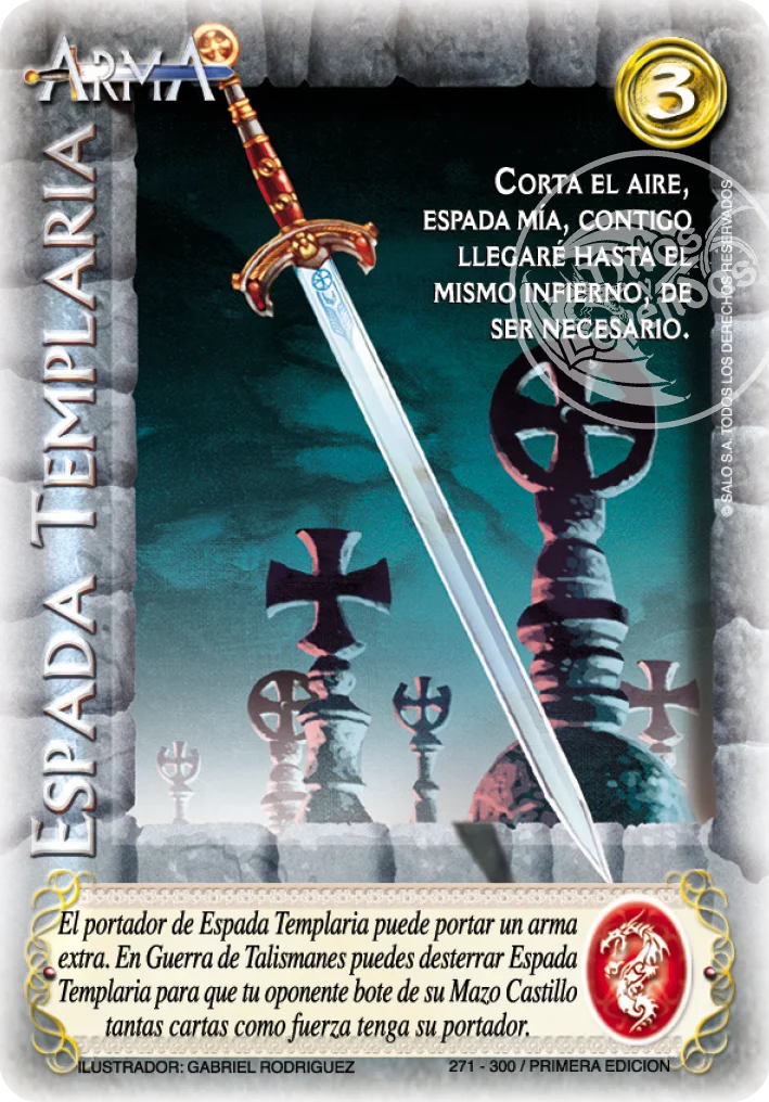Espada Templaria 「CRZ-035」「ES」