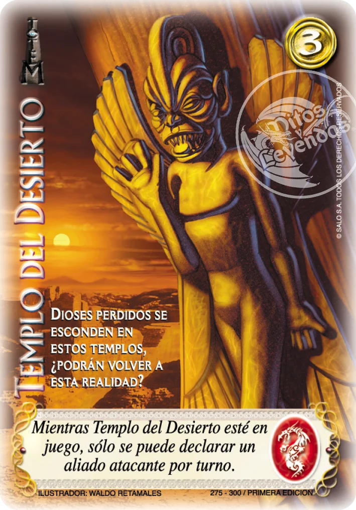 Templo del Desierto 「CRZ-039」「ES」