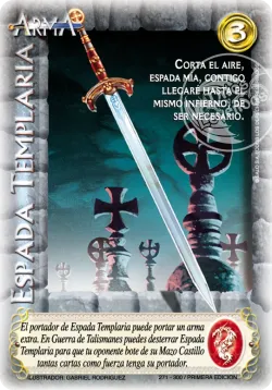 Espada Templaria 「CRZ-035」「ES」