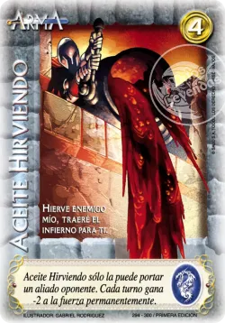 Aceite Hirviendo 「CRZ-058」「ES」