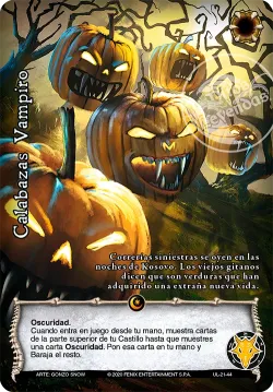 Calabazas Vampiro 「UL-021」「ES」