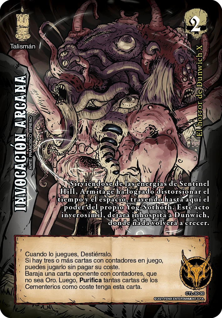 Invocación Arcana 「cuentos_de_terror_lovecraft-030」 (ES)