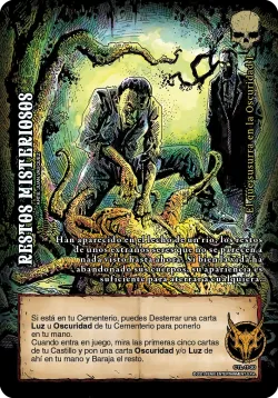 Restos Misteriosos 「CTL-011」「ES」