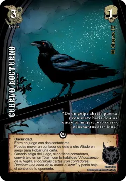 Cuervo Nocturno 「CTP-005」「ES」