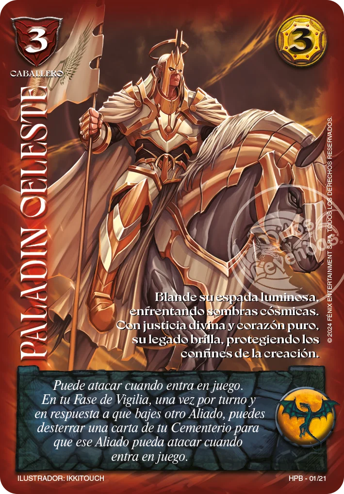 Paladín Celeste 「HPE-001」「ES」