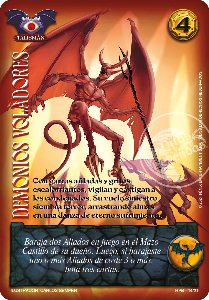 Demonios Voladores 「HPE-014」「ES」