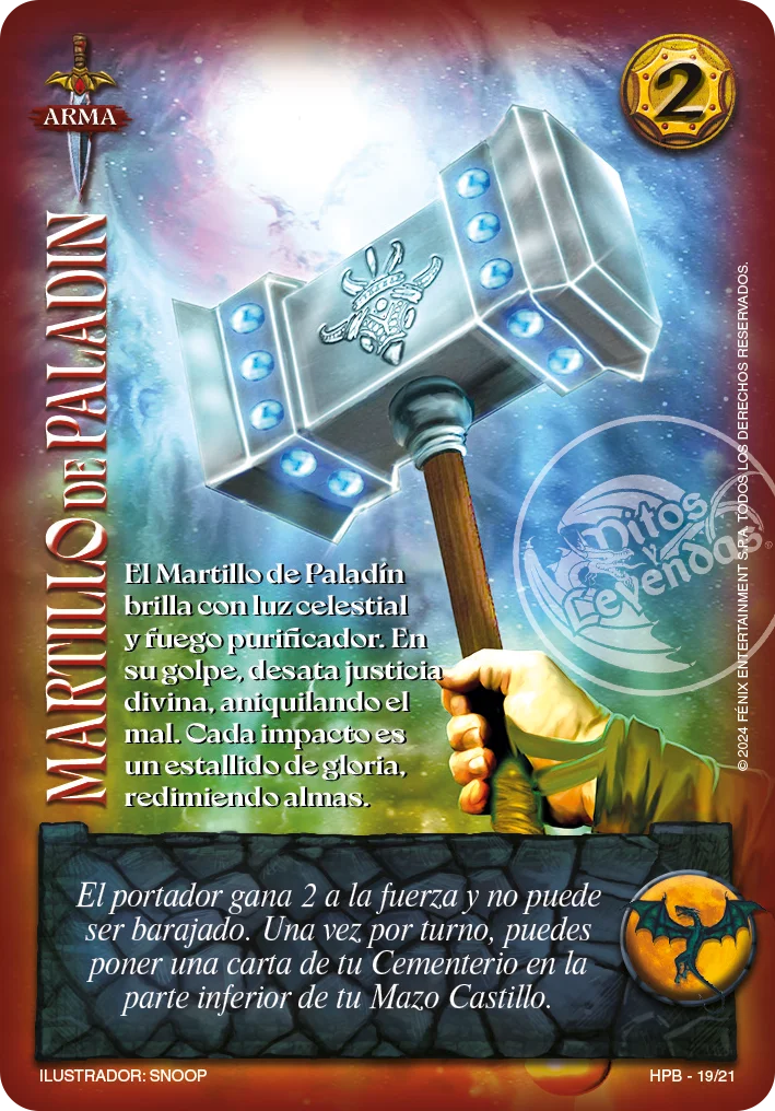 Martillo de Paladín 「HPE-019」「ES」