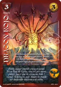 Dragón Rojo 「HPE-002」「ES」