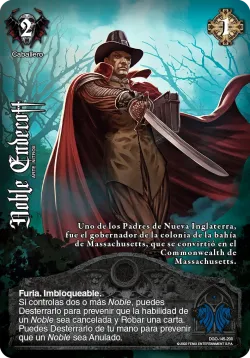 Noble Endecott #145 · Mitos y Leyendas
