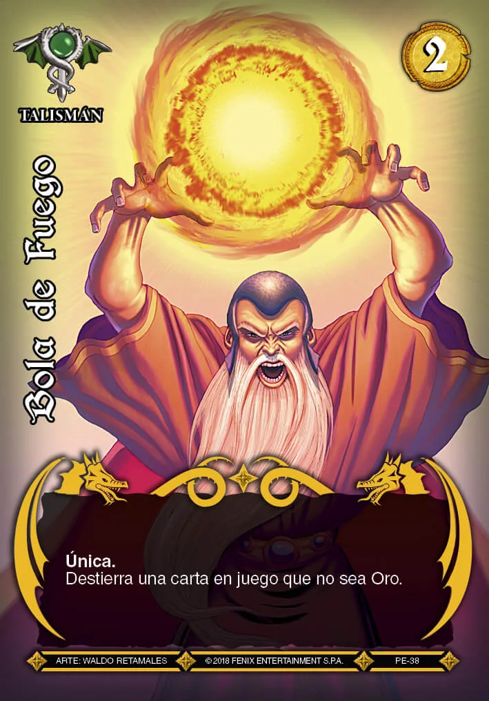 Bola de Fuego 「dharma-270」 (ES)