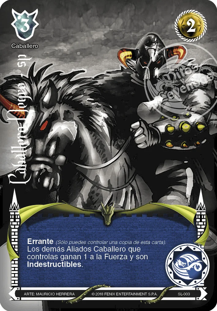 Caballero Negro - SP 「dharma-303」 (ES)