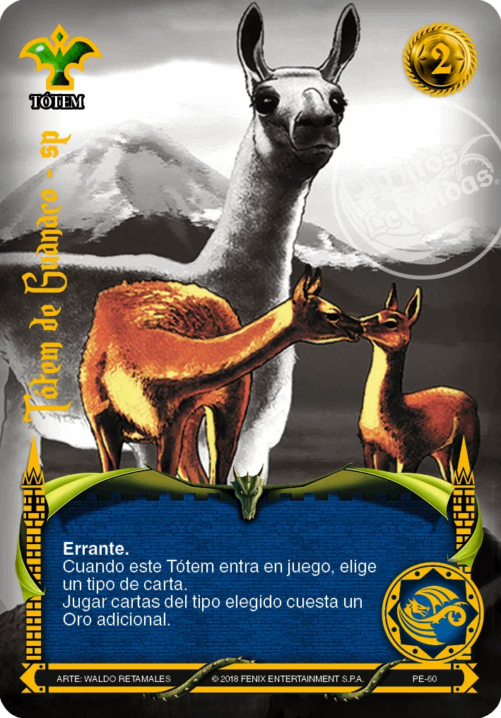 Tótem de Guanaco - SP 「dharma-312」 (ES)