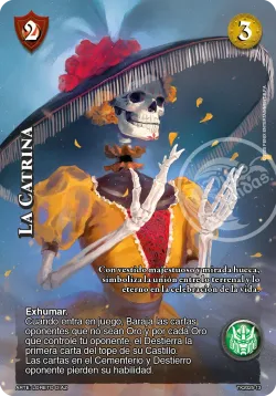 La Catrina 「dia-de-muertos-013」「ES」