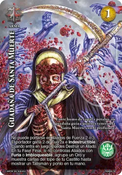 Guadaña de Santa Muerte 「dia-de-muertos-016」「ES」