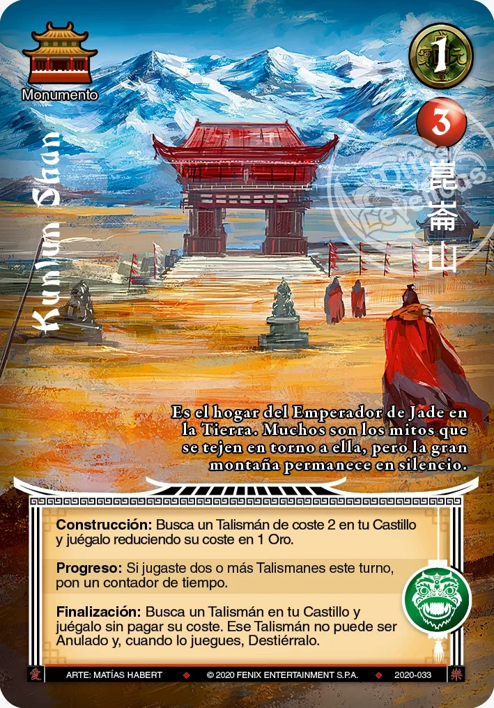 Kunlun Shan 「dinastia-del-dragon-305」 (ES)