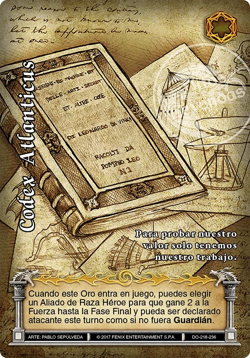 Codex Atlanticus 「dominio-218」「ES」