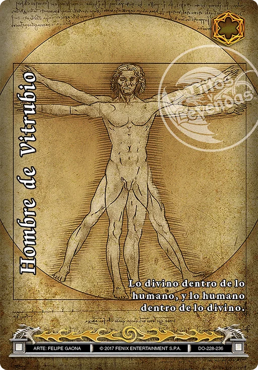 Hombre de Vitrubio 「dominio-228」 (ES)