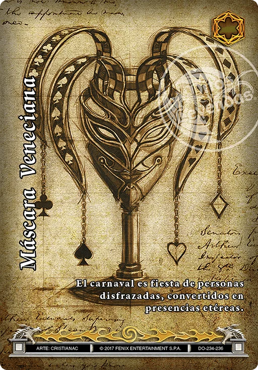 Máscara Veneciana 「dominio-234」 (ES)